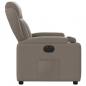 Preview: Relaxsessel Elektrisch Taupe Stoff