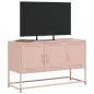 Preview: TV-Schrank Rosa 100,5x39x60,5 cm Stahl