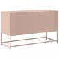 Preview: TV-Schrank Rosa 100,5x39x60,5 cm Stahl