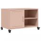 Preview: TV-Schrank Rosa 68x39x43,5 cm Stahl