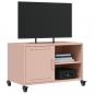 Preview: TV-Schrank Rosa 68x39x43,5 cm Stahl