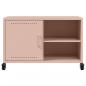 Preview: TV-Schrank Rosa 68x39x43,5 cm Stahl