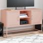 Preview: ARDEBO.de - TV-Schrank Rosa 100,5x39x60,5 cm Stahl