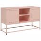 Preview: TV-Schrank Rosa 100,5x39x60,5 cm Stahl