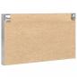 Preview: Vitrinenschrank Betongrau 100x8,5x58 cm Holzwerkstoff