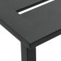 Preview: Barhocker 2 Stk. Schwarz 38x38x80 cm Pulverbeschichteter Stahl