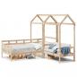 Preview: ARDEBO.de - Tagesbett und Bank mit Dach 80x200 cm Kiefernholz