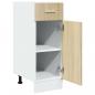 Preview: Schubunterschrank Sonoma-Eiche 30x46x81,5 cm Holzwerkstoff