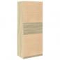 Preview: Kleiderschrank Sonoma-Eiche 80x50x200 cm Holzwerkstoff