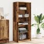 Preview: ARDEBO.de - Kleiderschrank Altholz-Optik 80x50x200 cm Holzwerkstoff