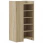 Preview: Schuhschrank Sonoma-Eiche 52x37,5x100 cm Holzwerkstoff