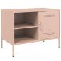 Preview: TV-Schrank Rosa 68x39x50,5 cm Stahl