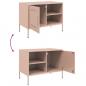 Preview: TV-Schrank Rosa 68x39x50,5 cm Stahl