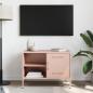 Preview: TV-Schrank Rosa 68x39x50,5 cm Stahl