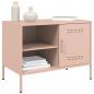 Preview: TV-Schrank Rosa 68x39x50,5 cm Stahl