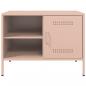 Preview: TV-Schrank Rosa 68x39x50,5 cm Stahl