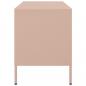 Preview: TV-Schrank Rosa 68x39x50,5 cm Stahl