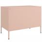 Preview: TV-Schrank Rosa 68x39x50,5 cm Stahl