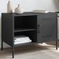 Preview: ARDEBO.de - TV-Schrank Schwarz 68x39x50,5 cm Stahl