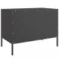 Preview: TV-Schrank Schwarz 68x39x50,5 cm Stahl