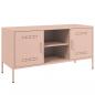 Preview: TV-Schrank Rosa 100,5x39x50,5 cm Stahl