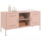 Preview: TV-Schrank Rosa 100,5x39x50,5 cm Stahl