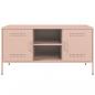 Preview: TV-Schrank Rosa 100,5x39x50,5 cm Stahl