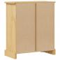 Preview: Badschrank Corona 70x33x80 cm Massivholz Kiefer