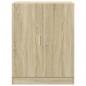 Preview: Waschmaschinenschrank Sonoma-Eiche 70,5x71,5x91,5 cm