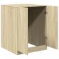 Preview: Waschmaschinenschrank Sonoma-Eiche 70,5x71,5x91,5 cm