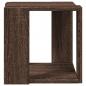 Preview: Couchtisch Braun Eichen-Optik 32x32x30 cm Holzwerkstoff