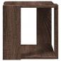 Preview: Couchtisch Braun Eichen-Optik 32x32x30 cm Holzwerkstoff