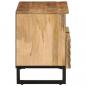 Preview: TV-Schrank 70x34x46 cm Raues Massivholz Mango