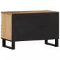 Preview: TV-Schrank 70x34x46 cm Raues Massivholz Mango