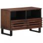 Preview: ARDEBO.de - TV-Schrank Braun 70x34x46 cm Massivholz Mango