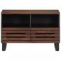 Preview: TV-Schrank Braun 70x34x46 cm Massivholz Mango