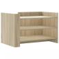 Preview: Couchtisch Sonoma-Eiche 80x50x50 cm Holzwerkstoff