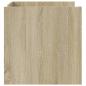 Preview: Couchtisch Sonoma-Eiche 80x50x50 cm Holzwerkstoff