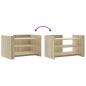 Preview: Couchtisch Sonoma-Eiche 80x50x50 cm Holzwerkstoff