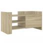 Preview: TV-Schrank Sonoma-Eiche 80x35x40 cm Holzwerkstoff