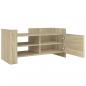 Preview: TV-Schrank Sonoma-Eiche 80x35x40 cm Holzwerkstoff