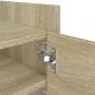 Preview: TV-Schrank Sonoma-Eiche 80x35x40 cm Holzwerkstoff