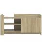 Preview: Couchtisch Sonoma-Eiche 100x50x50 cm Holzwerkstoff