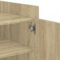 Preview: Couchtisch Sonoma-Eiche 100x50x50 cm Holzwerkstoff