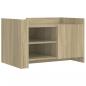 Preview: Couchtisch Sonoma-Eiche 80x50x50 cm Holzwerkstoff