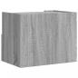 Preview: Wand-Nachttische 2 Stk. Grau Sonoma 45x30x35 cm