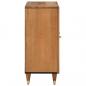 Preview: Beistellschrank 90x33x75 cm Massivholz Mango