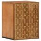 Preview: ARDEBO.de - Bad-Wandschrank 38x33x48 cm Massivholz Mango