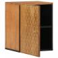 Preview: Bad-Wandschrank 38x33x48 cm Massivholz Mango