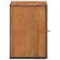 Preview: Bad-Wandschrank 38x33x48 cm Massivholz Mango